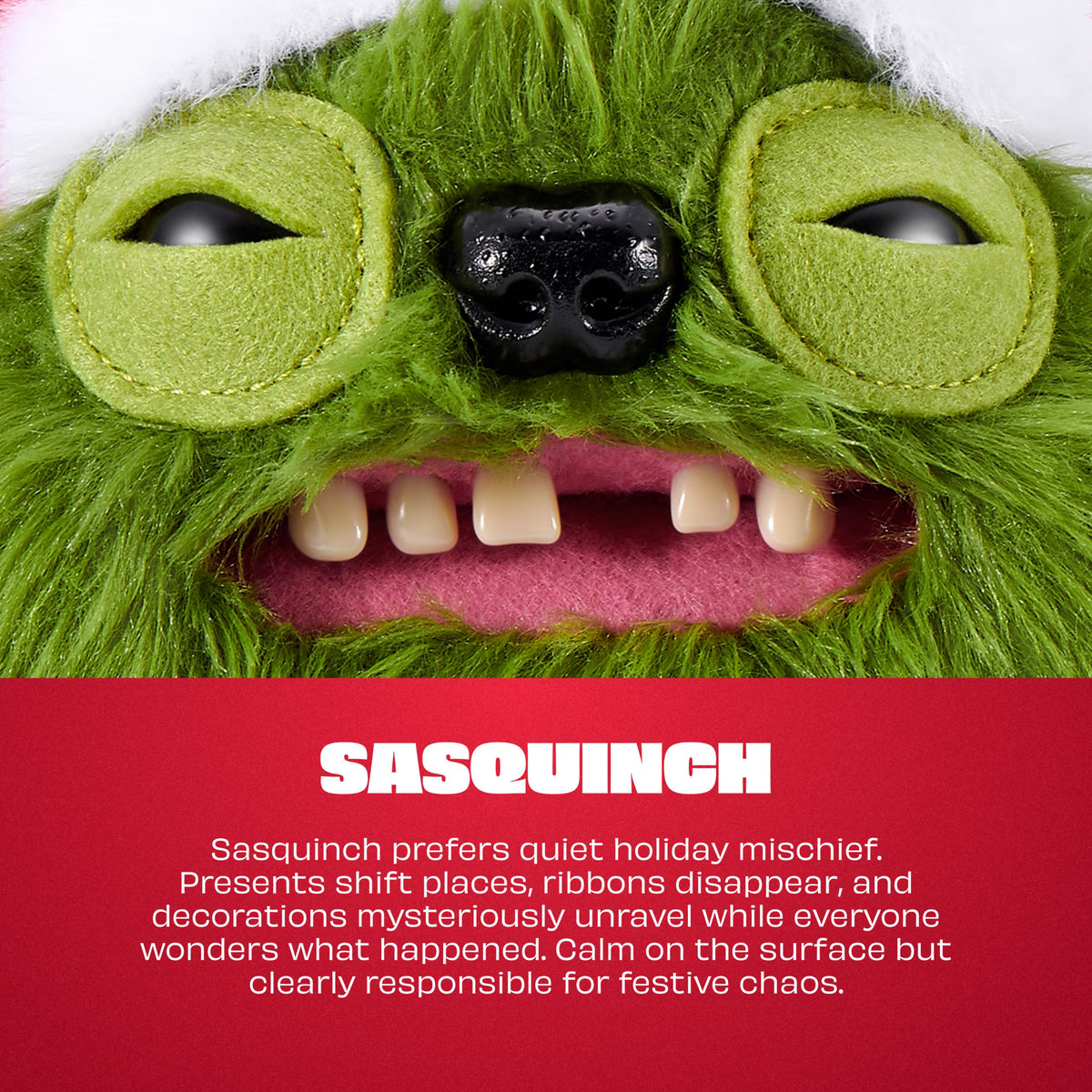Zuru Fugglers Festive Fuggs Sasquinch 9 Inch
