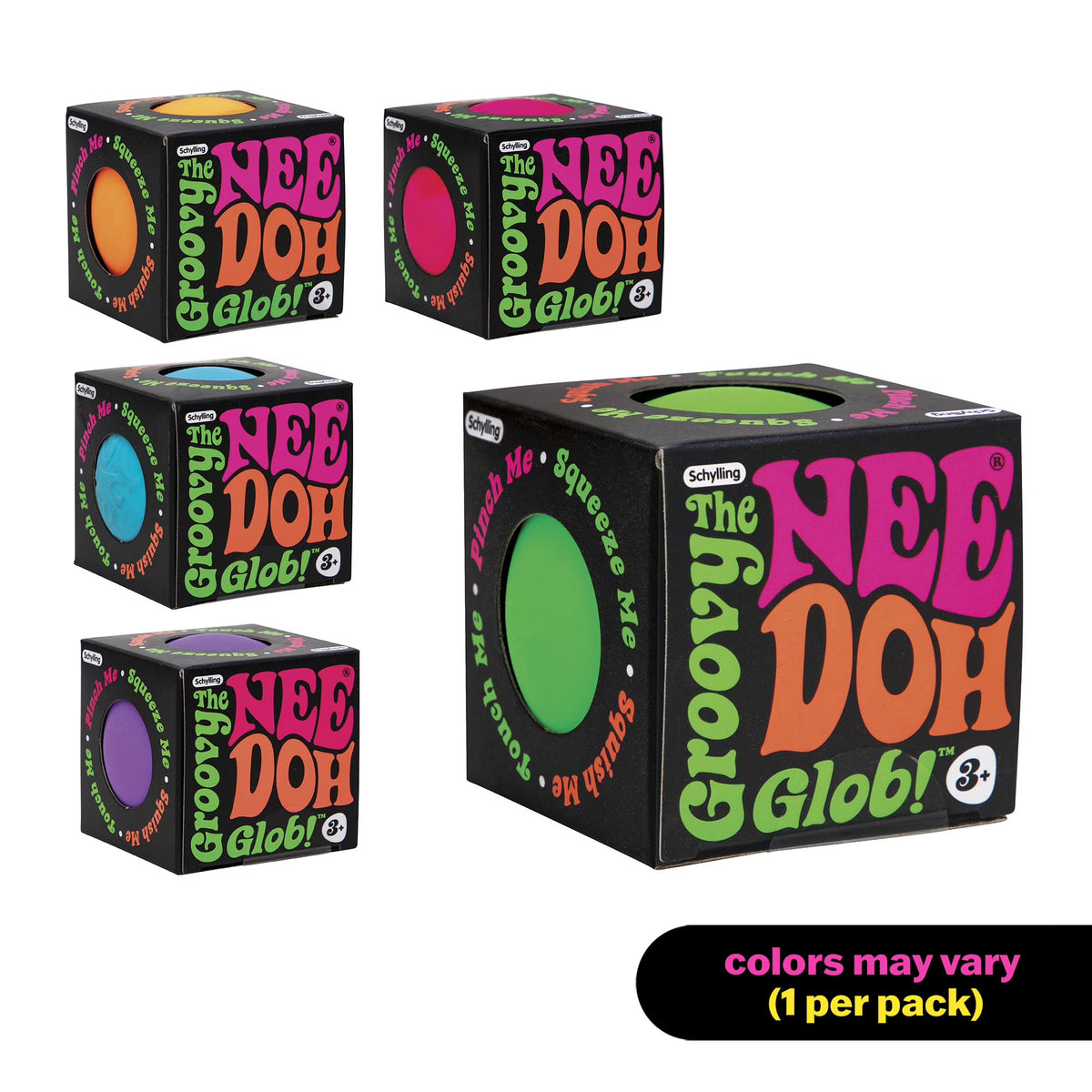 NeeDoh Groovy Glob (Colors May Vary)