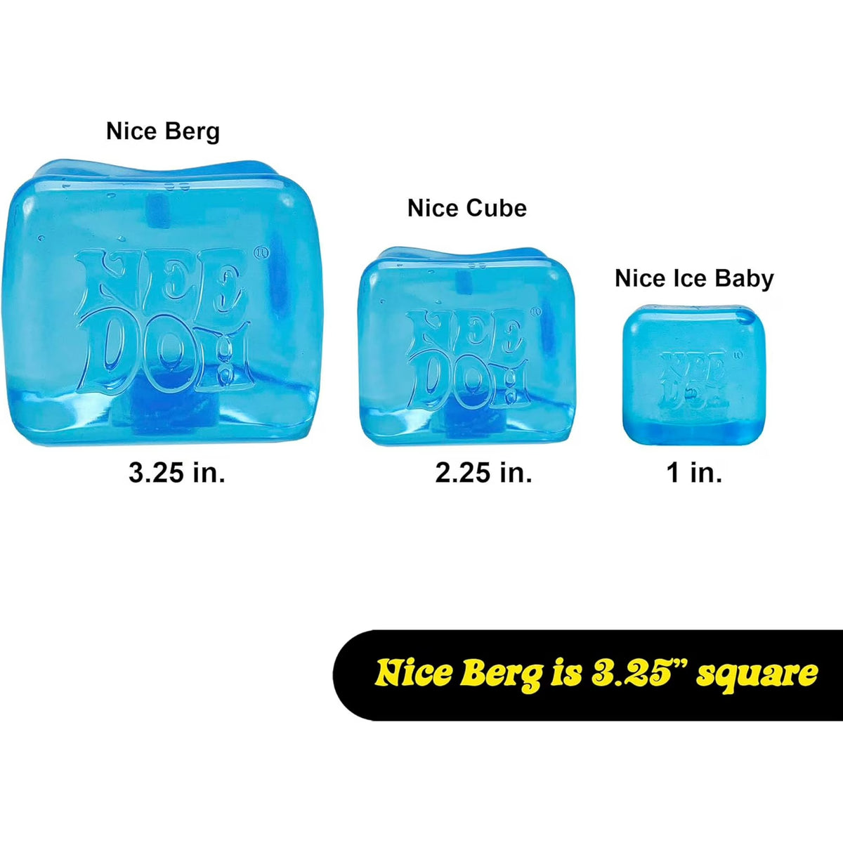 Original NeeDoh Nice Berg Cube From Schylling