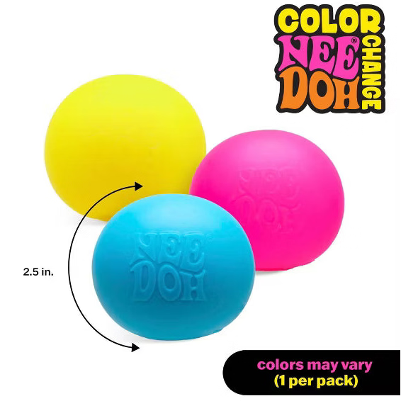 NeeDoh Color Change (Colors May Vary)