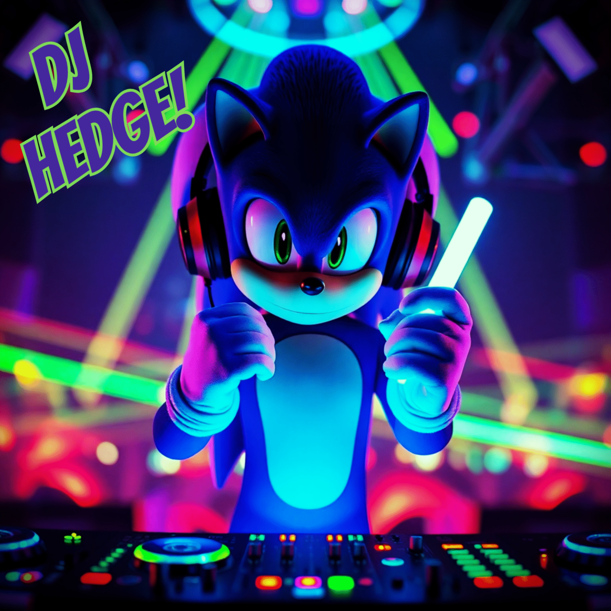 DJ Hedge T Shirt - The Raveground