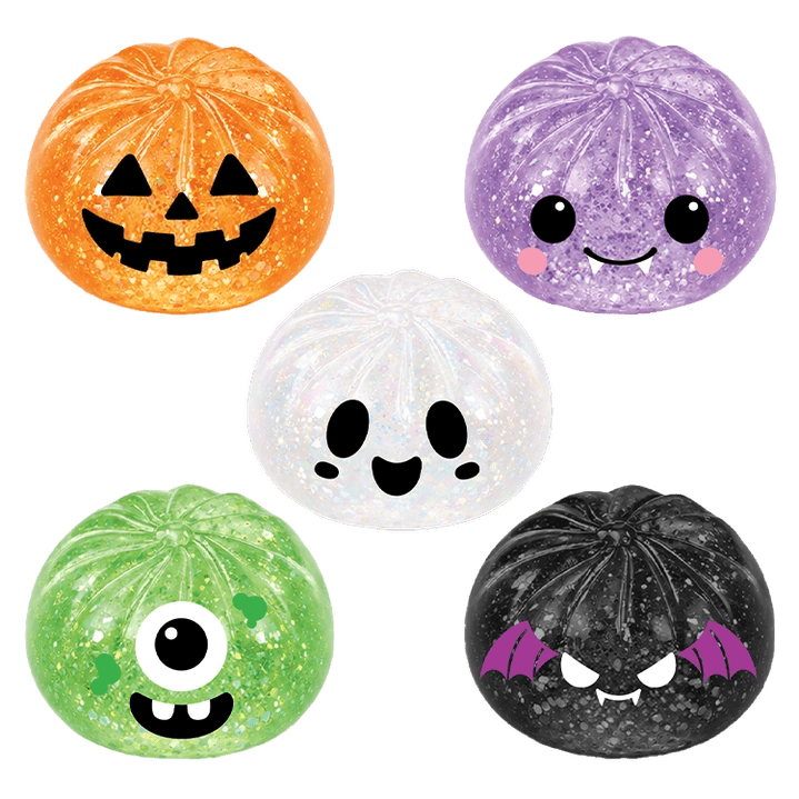 Fun Doh Brand Petite Mini 2.25 Inch Halloween Squishy Dumplings - The Raveground