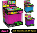 Original NeeDoh Ice Cube Sensory Squish From Schylling 1 pc - The Raveground
