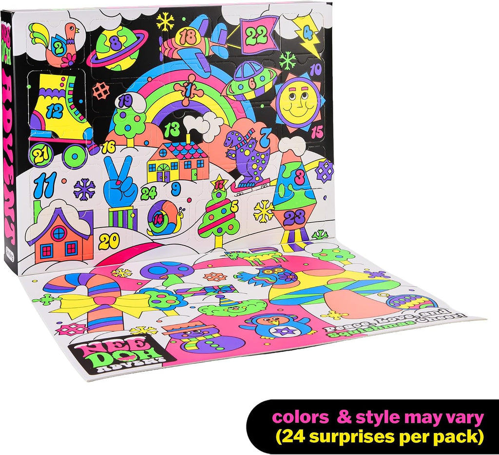 Schylling NeeDoh Squishmas Advent Calendar 2026 Authentic - The Raveground