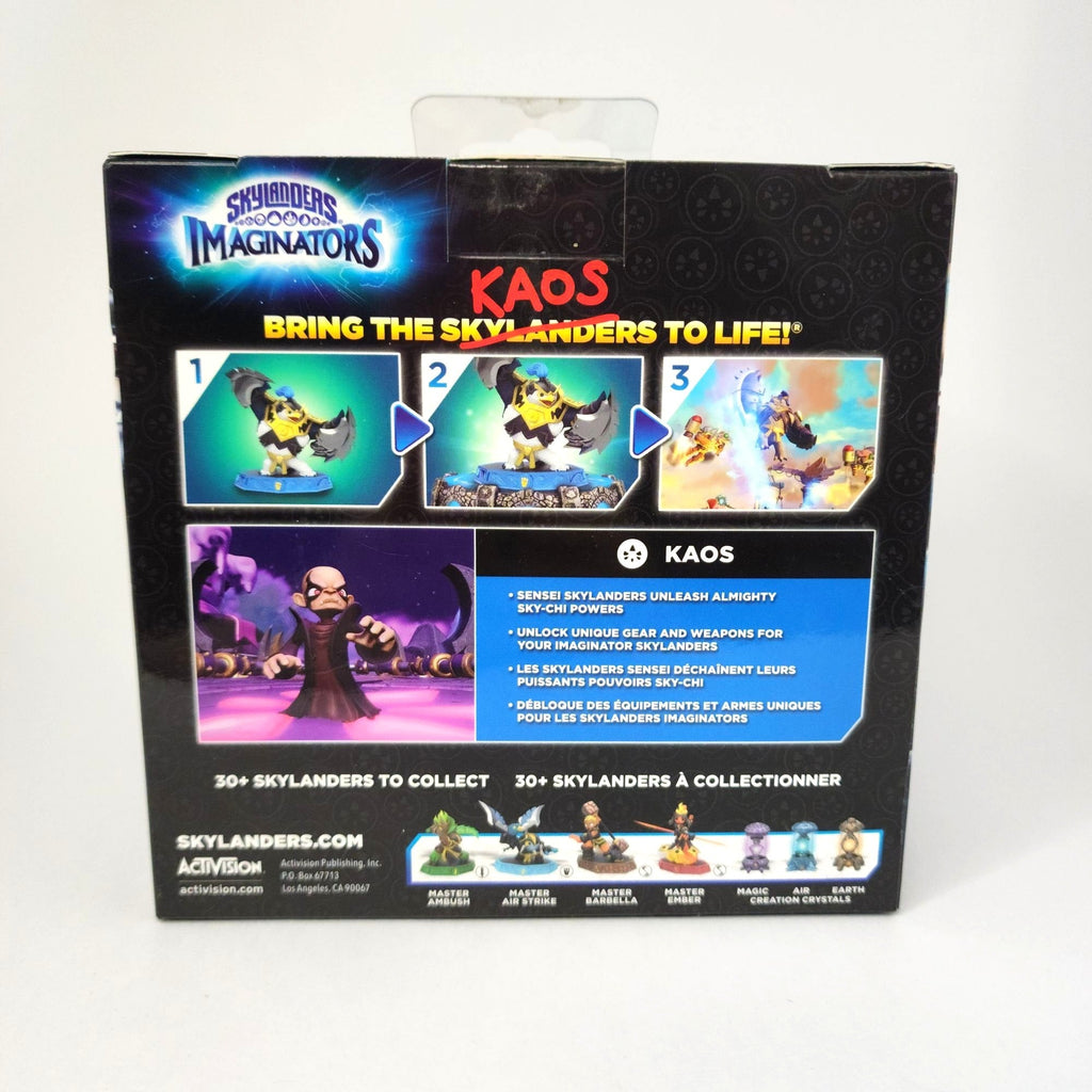 Skylanders Imaginators Kaos Figure NIB SEALED - The Raveground