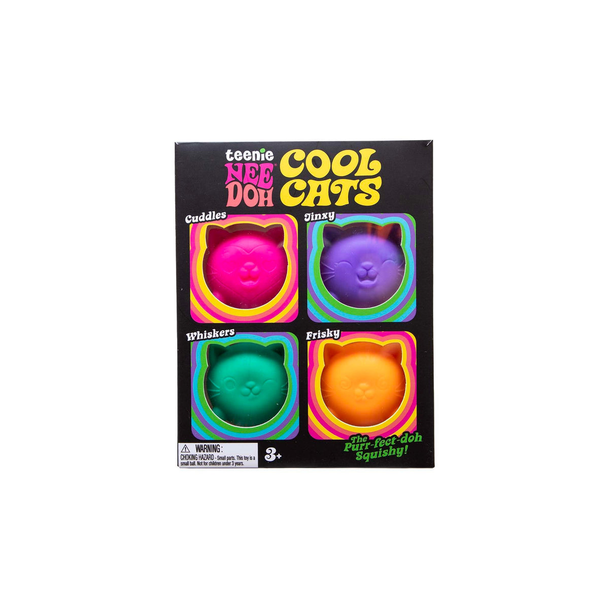 Teenie NeeDoh Cool Cats Multipack Schylling Authentic - The Raveground